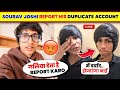 OMG!🤯 Sourav Joshi Vlogs ANGRY &amp; REPORT His Duplicate Salman Ansari Vlogs😡| Sourav Joshi Vs Salman..