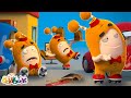 Fast Food Roller Panic! 🛼| Roller Diner | Oddbods NEW Episode Compilation | Comedy Cartoons for Kids