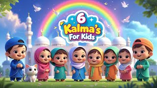 6 Kalma's  for Kids | Learn 6 Kalimas for Children | Islamic Kids Video | Halal cartoons 🥰❤️✨ screenshot 5