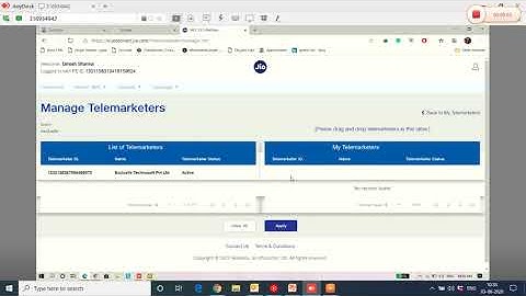 How to creat header ID and telemarketer on trueconnect.jio.com