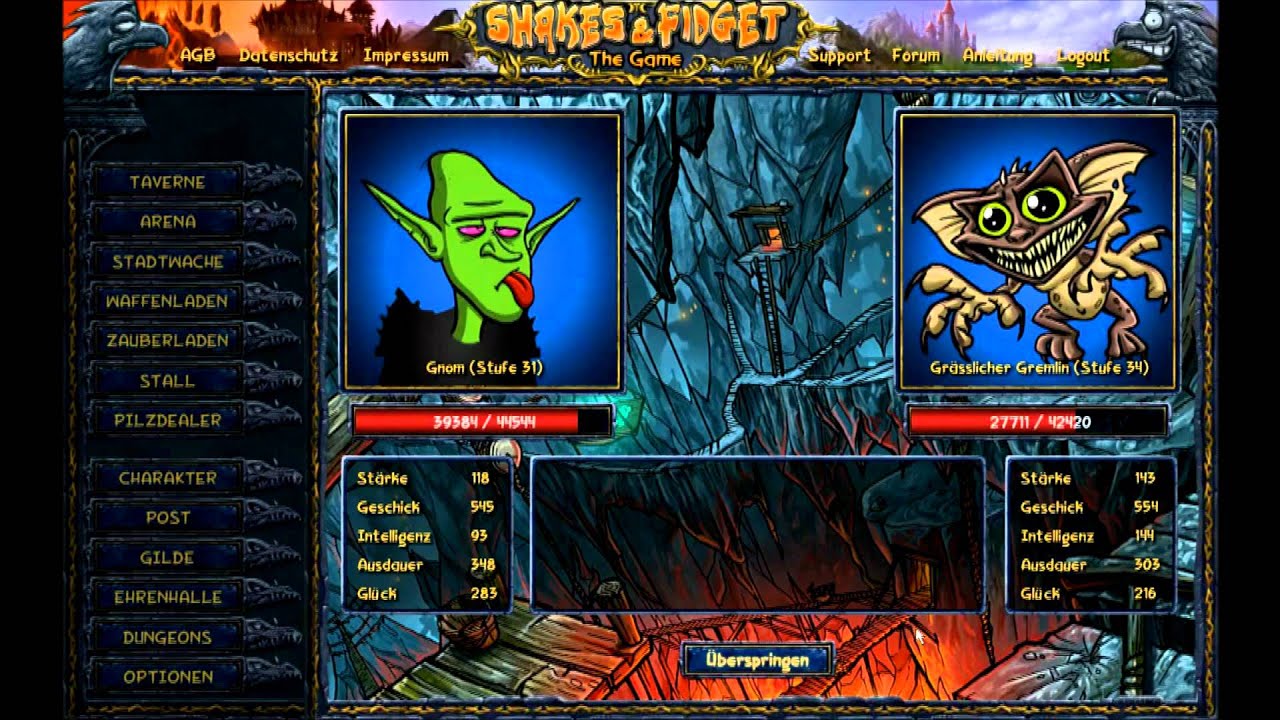 S&F - Welt 14 - Gnom - Guildless - Dungeon 2 - Stage 4