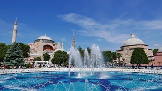 土耳其- 伊斯坦堡Istanbul【藍色清真寺】【聖索菲亞教堂】4K