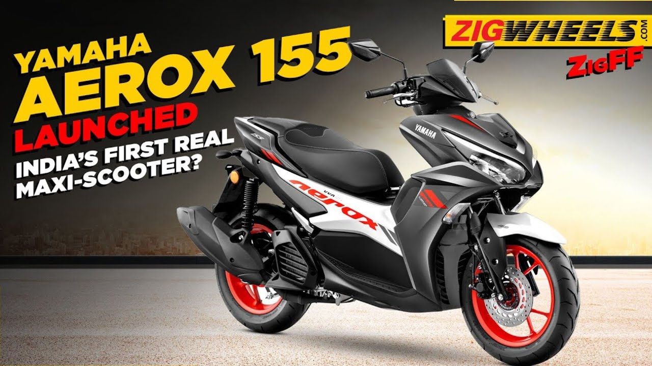 Yamaha Aerox 155 Bs6 scooter Features in 2023 l Yamaha Aerox 155 ...