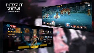 Night Zero: Mistiltein - First Impression (Android Gameplay) + First Selective Summon screenshot 1