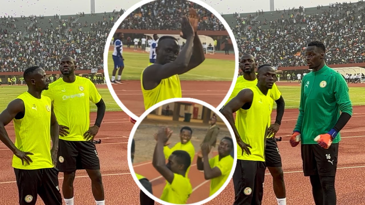 INTÉGRALITÉ Tagato de Sadio Mané et des lions du Sénégal au STADE LEOPOLD SEDAR SENGHOR