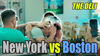 New York Guys Go To Italian Deli In Boston