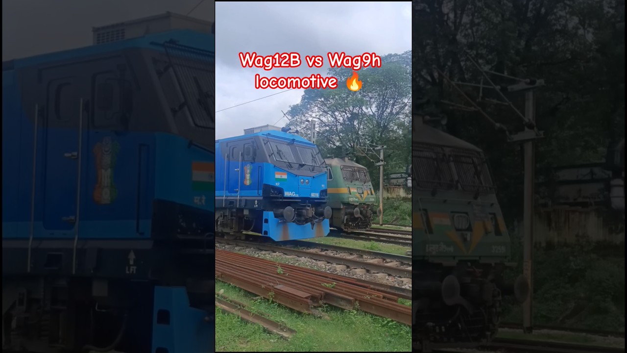 Wag12B vs Wag9h locomotive 🔥