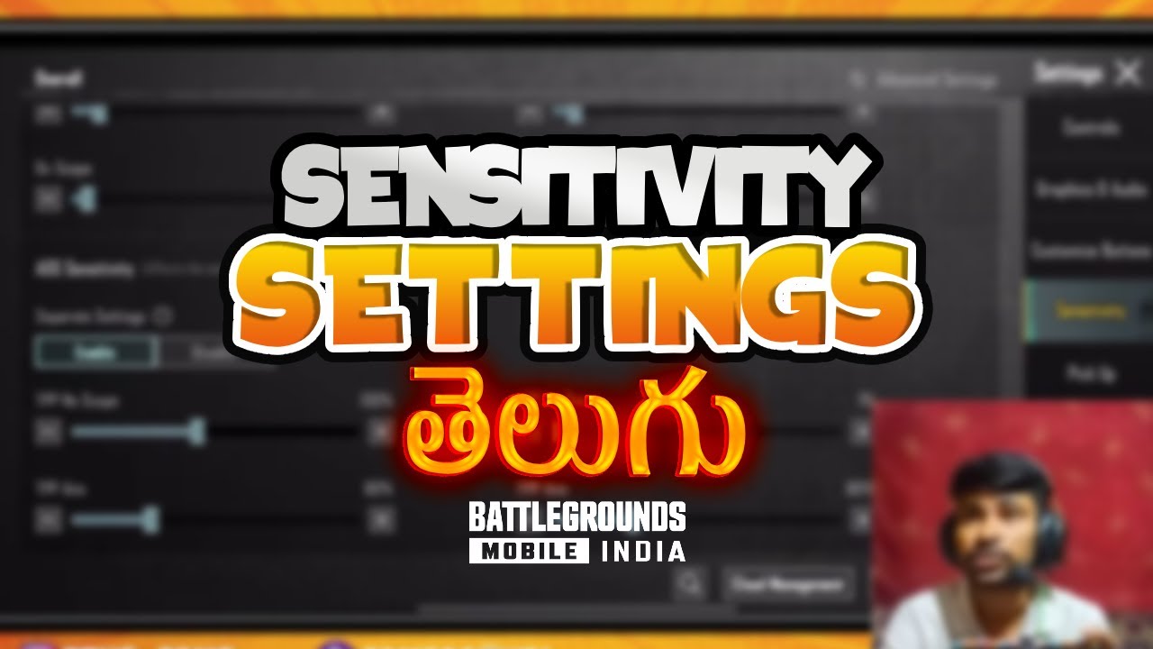 BGMI Sensitivity Settings || మీ sensitivity ని మిరే చేస్కోండి ఇలా in ...
