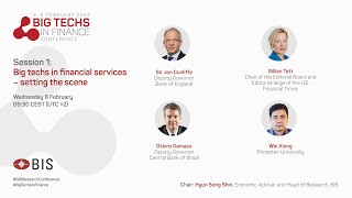 Session 1: Big techs in financial services - setting the scene
