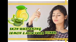 lemon skin toner