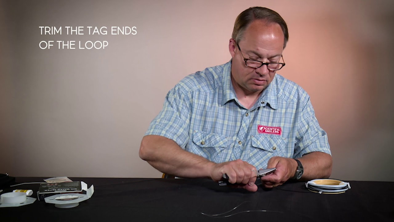 How to attach 100lb braided loops to your fly line