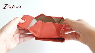 Dakota（ダコタ）　ぺルラ小銭入れ付き二つ折り財布　0030050