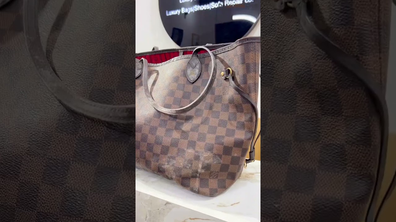 LV Tote bag, worn out got cleaned and restored. 