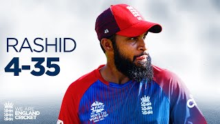 😍 That Googly To Babar! | Rashid's Best Home Figures For England | 4-35 v Pakistan 2021