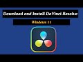 Windows PC: Download DaVinci Resolve & Setup with 4 Minutes Video (2025 Update)