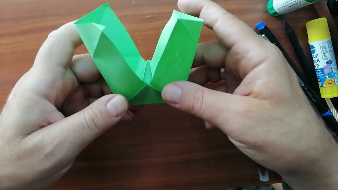 Origami Rhombus 🔷 | Easy Geometric Paper Folding