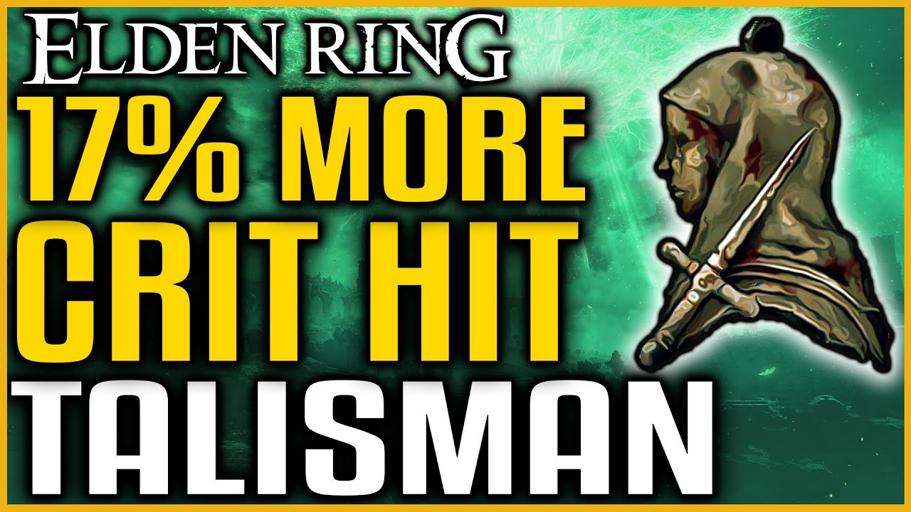 Elden Ring YOU NEED TO GET THIS TALISMAN | BEST CRIT DAMAGE TALISMAN | Dagger Talisman Location