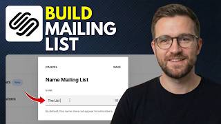How to Build a Mailing List Squarespace Email Campaigns Series (Step By Step 2026)
