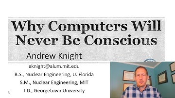 Why Computers Will Never Be Conscious