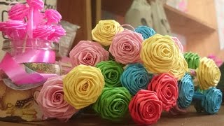 How to make handmade paper flower - Super Easy Way to Make A ' Real Rose ' From Paper How to make handmade paper flower - Super Easy Way to Make A ' Real Rose ' From Paper