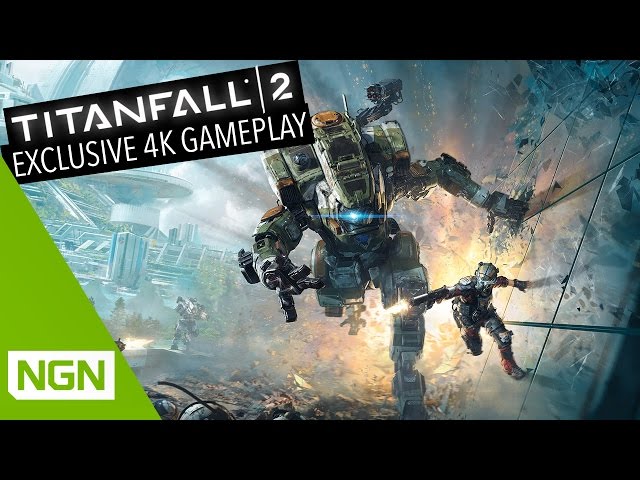 Titanfall 2 Exclusive Gameplay: Trial By Fire Campaign Level! 