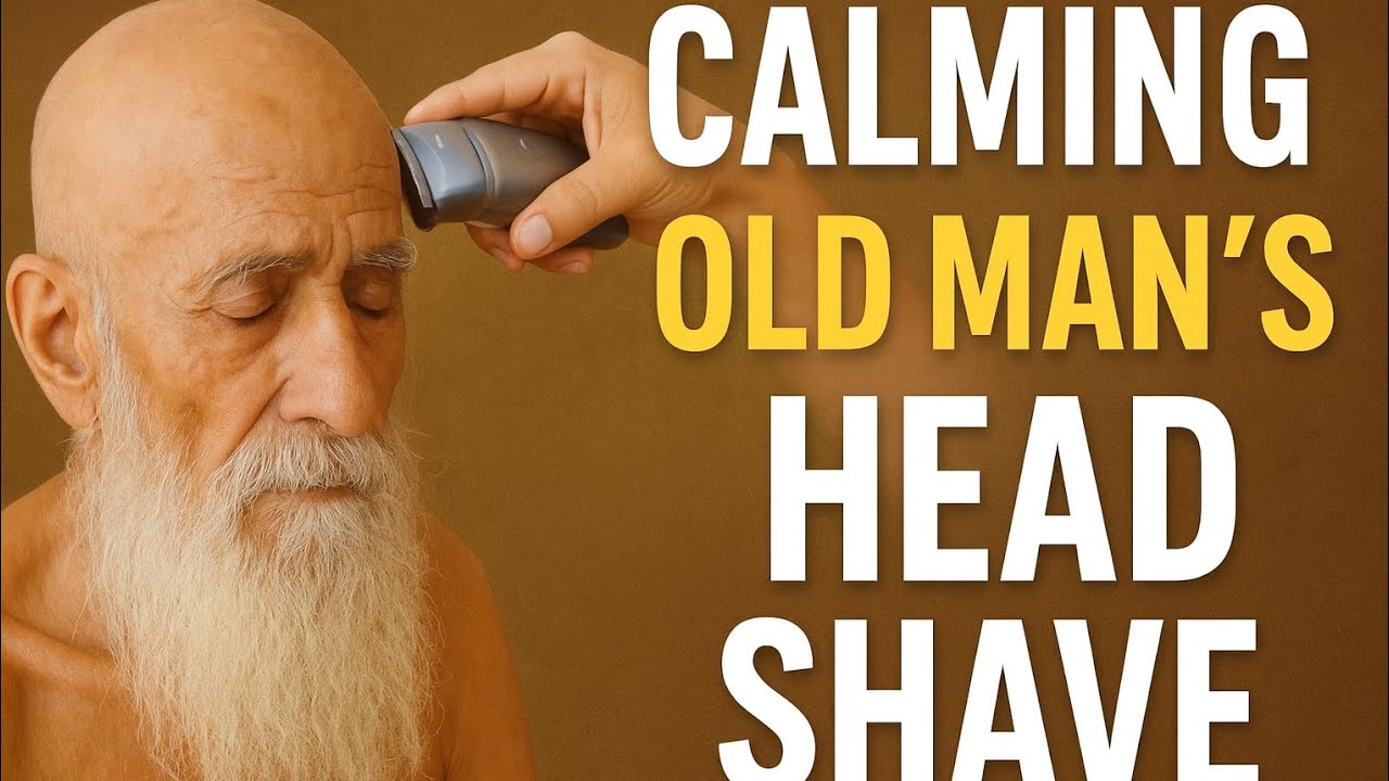 بوڑھے بابا کا شاندار گنجا اسٹائل! 💈🔥Epic Old Man Bald Transformation! 💈🔥