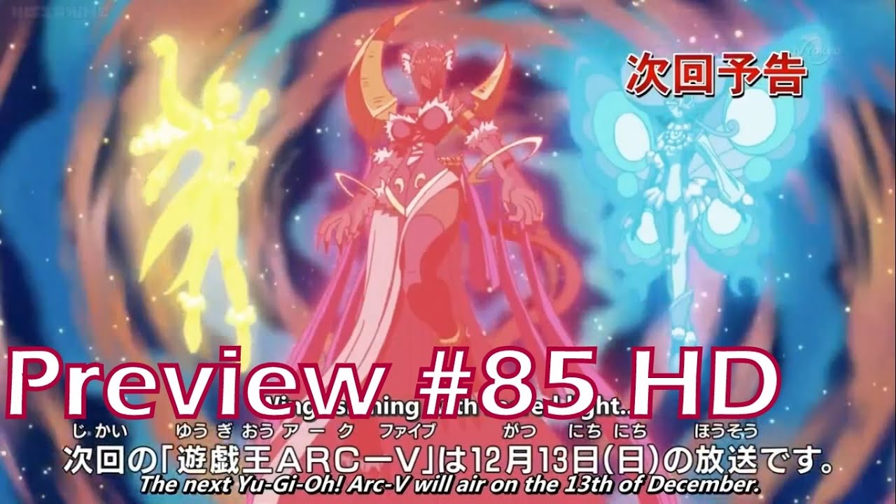 Yugioh Arc V Episode 85 Preview Hd Crystal Wings Youtube