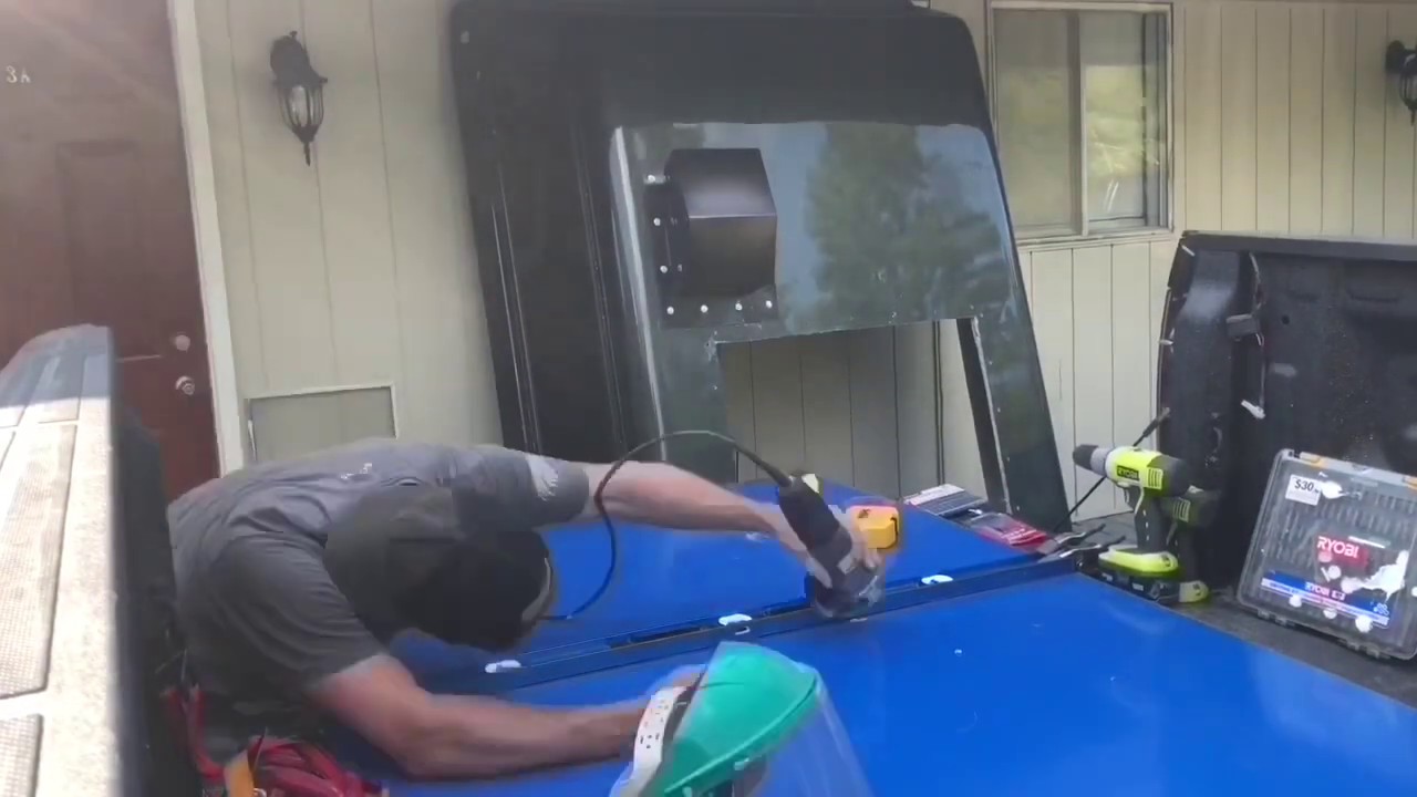 Truck cap vent and skylight YouTube