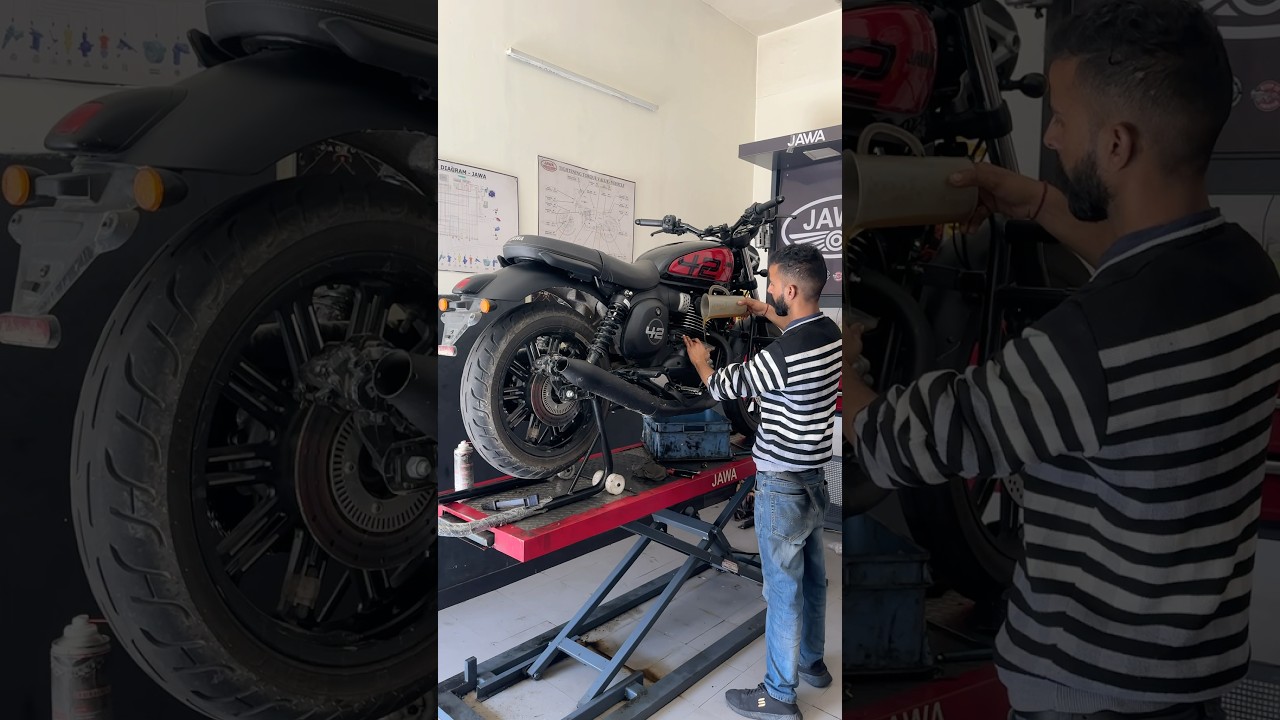 Jawa 42fj 1st service done 