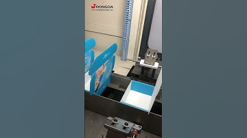 Cardboard Box Small Corrugated Carton Box Making Machine Auto Case Tray Erector Box Folding Machine