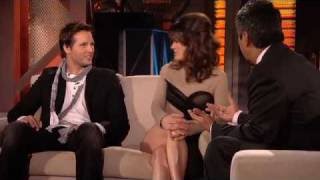 Lopez Tonight Elizabeth Reaser & Peter Facinelli (712010)