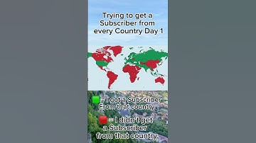Trying to get a subscriber from every country day 1 #world