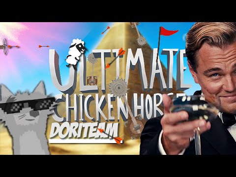ТЕСТ НА ПСИХИКУ - ULTIMATE CHICKEN HORSE (Смешные моменты)