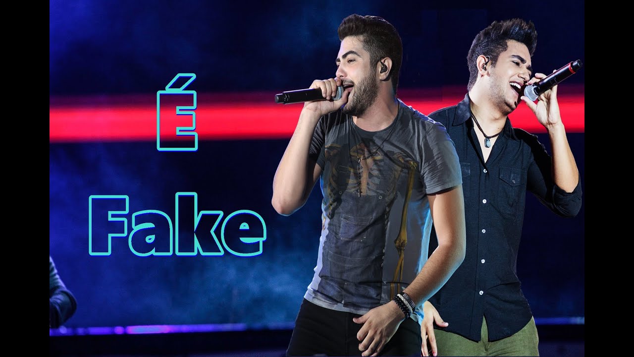 Henrique e Juliano - É Fake (Karaoke Oficial) Lyrics 2015 - YouTube