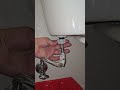 Toilet fill valve  flapper replacement plumber plumbing fail diy howto shorts fyp toilet