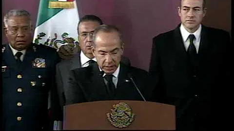 Mensaje a la Nacin del Presidente Felipe Caldern d...