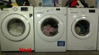 Wash Race - Samsung Ecobubble vs. Indesit Innex vs. Beko \/ Rapid 60 Minute 60'c