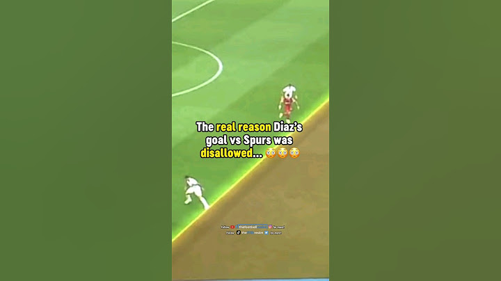 The TRUTH behind Luis Diaz 's offside vs Tottenham 😳 #football
