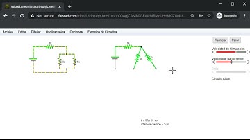 Simulador de circuitos online Falstad (parte 3)