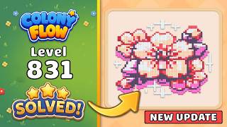 Colony Flow! Level 831 Walkthrough 🐜 | ABI GAMES Solution & Gameplay 🧩 (New Update)