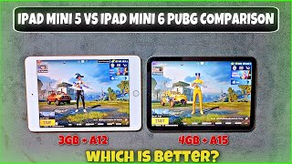 iPad Mini 5 Vs iPad Mini 6 PUBG FULL Comparison | Login Test | Which iPad Best iPad for PUBG | PUBGM