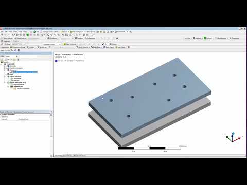 Quick Create Beam Connection and pretention ( Name selection and Object Generator) in ANSYS WB