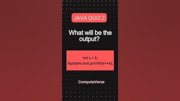 Java Quiz 2..!! #shorts #short #java