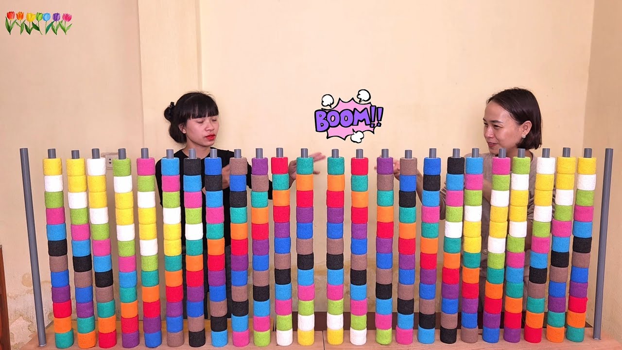 ☁️ Soft Sounds, Serious Teams | Color Sorting ASMR