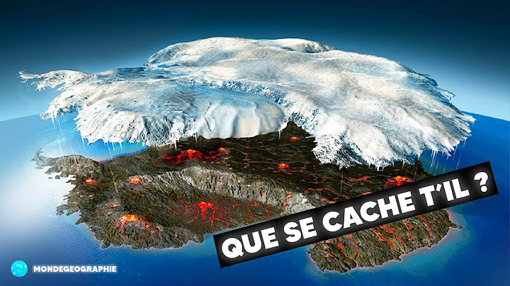 Que Se Cache-t-il Sous La Glace De l'Antarctique ?