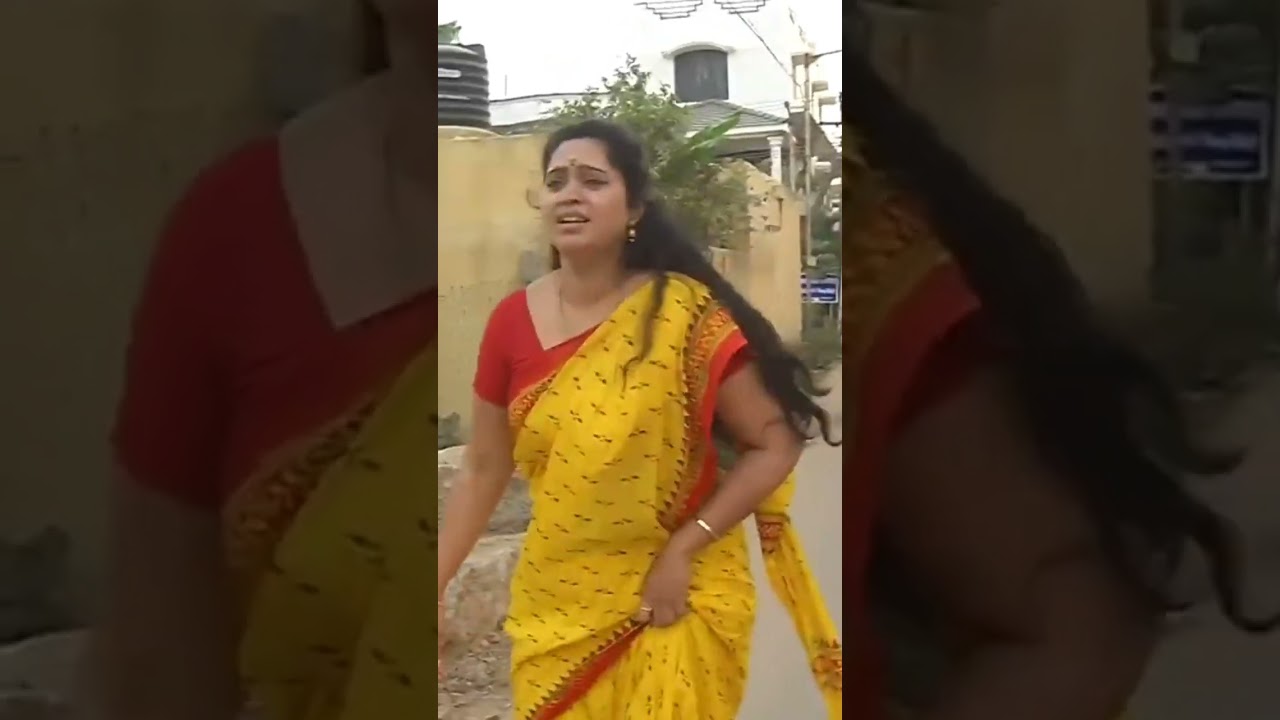 Serial actress running