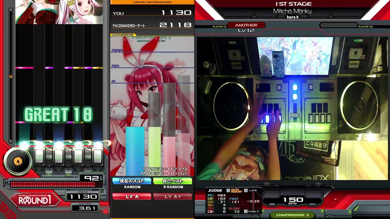 beatmania IIDX】Mächö Mönky DPA HARD−Clear/ kors k - YouTube