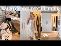 Organise  reset with me  decluttering and trying on my entire wardrobe 