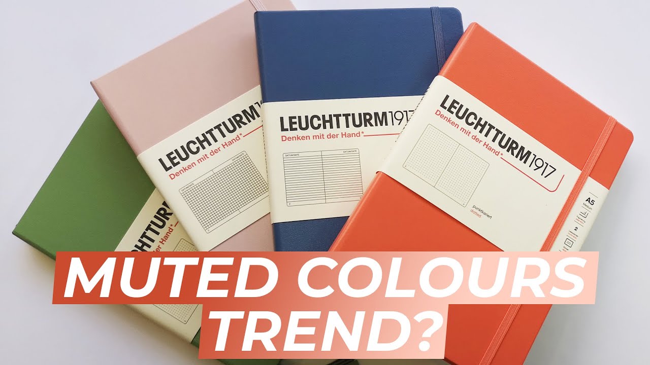Muted Colours New Leuchtturm1917 Medium A5 Notebook Muted Colours Cityluxe Youtube