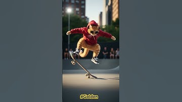 Thumbnail of Orange Cat’s Epic Stunt & Dance to Netflix’s Viral Golden Song